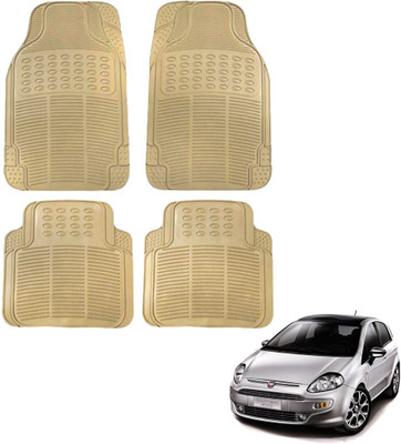 KOZDIKO Rubber Standard Mat For  Fiat Punto Evo(Beige)