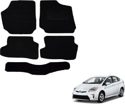 Auto Hub Fabric Standard Mat For  Toyota Prius(Black)