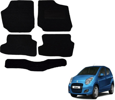 Auto Hub Fabric Standard Mat For  Maruti Suzuki A-Star(Black)