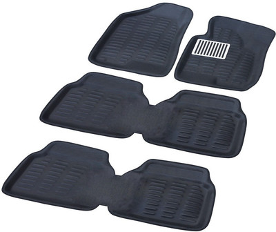 P Decor PVC (Polyvinyl Chloride) Standard Mat For  Toyota Fortuner(Black)