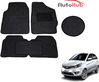 Auto Hub Fabric Standard Mat For  Tata Bolt(Black)
