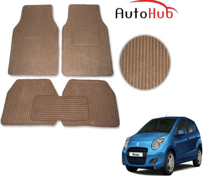 Auto Hub Fabric Standard Mat For  Maruti Suzuki A-Star(Beige)