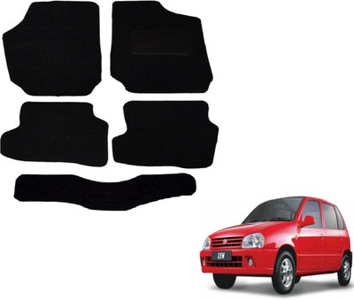 Auto Hub Fabric Standard Mat For  Maruti Suzuki Zen(Black)