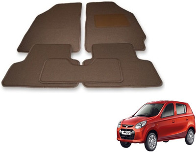 Auto Hub Fabric Standard Mat For  Maruti Suzuki Alto 800(Beige)