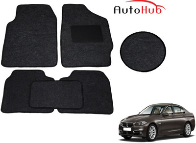Auto Hub Fabric Standard Mat For  BMW 5 Series(Black)