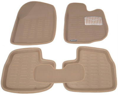 Stinzo Plastic 3D Mat For  Maruti Suzuki Swift(Beige)