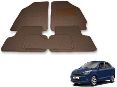Auto Hub Fabric Standard Mat For  Ford Aspire(Beige)