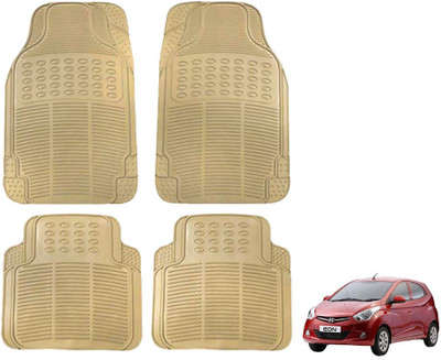 KOZDIKO Rubber Standard Mat For  Hyundai Eon(Beige)