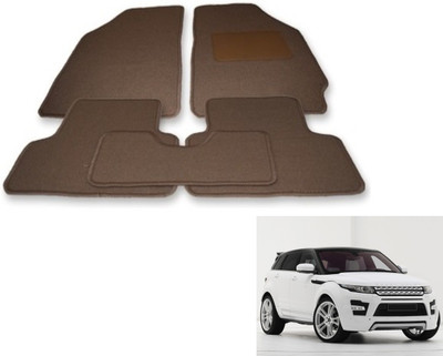 Auto Hub Fabric Standard Mat For  Land Rover Evoque(Beige)