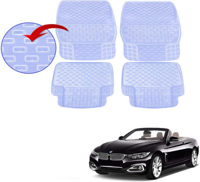 KOZDIKO PVC (Polyvinyl Chloride), Rubber Standard Mat For  BMW 4 Series(White)