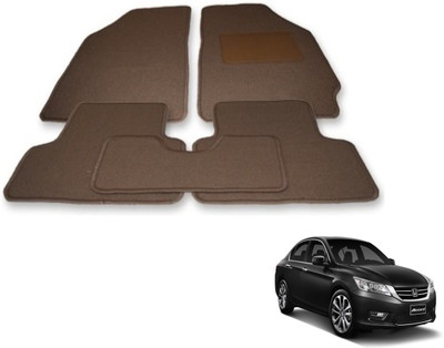 Auto Hub Fabric Standard Mat For  Honda Accord(Beige)