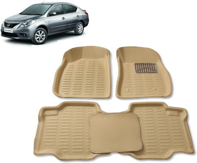 IRONTECH Vinyl 3D Mat For  Nissan Sunny(Beige)