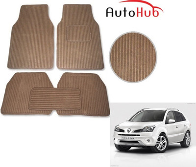 Auto Hub Fabric Standard Mat For  Renault Koleos(Beige)