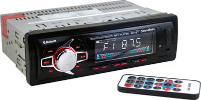 

Sound Boss SB-55 Bluetooth Wireless With Phone Caller Id Receiver Car Stereo(Single Din)