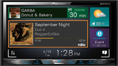 

Pioneer AVH X 5890BT 7inch DVD Touch Screen Panel Display Car Stereo(Double Din)