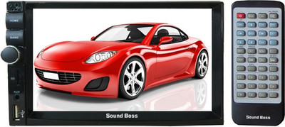 

Sound Boss SBDD-02 MP5 PLAYER WITH REAR VIEW CAMERA Connectivity & Bluetooth Wireless With Phone Caller Id Receive with Touch Screen,MP5-7002,MP5-7001 Car Stereo(Double Din)