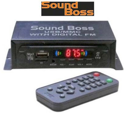 

Sound Boss Mp3 With Dancing Led Car Stereo(Single Din)