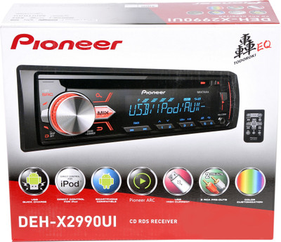 

Pioneer deh-x2990ui Car Stereo(Single Din)