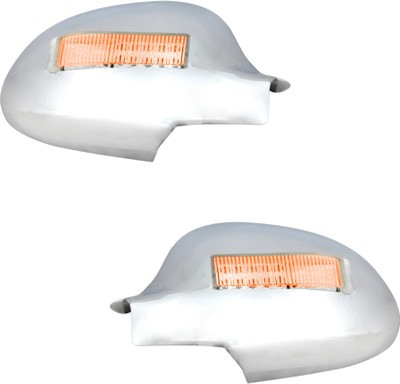 

Speedwav 51378 Mirror Covers With Indicator Set Of 2 Chrome Hyundai Santro Front Garnish