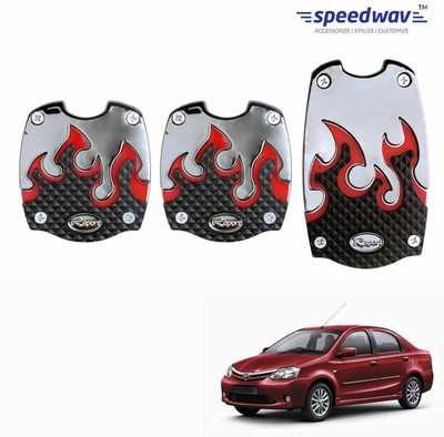 

Speedwav 89691 SC-397 Red Flame Toyota Etios Car Pedal