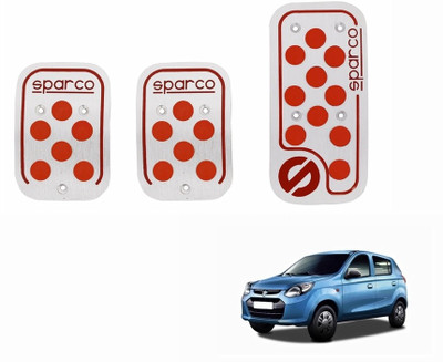 

Sparco Anti Slip 3D Dot Kit Set Of 3 Orange-Maruti Alto 800 Car Pedal( )