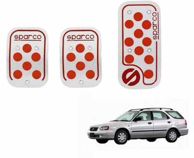 

Sparco Anti Slip 3D Dot Kit Set Of 3 Orange-Maruti Baleno Altura Car Pedal