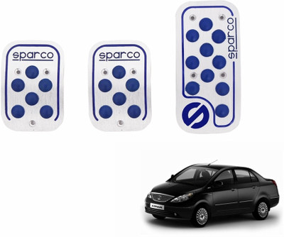 

Sparco Anti Slip 3D Dot Kit Set Of 3-BLUE-Tata Indigo Manza Car Pedal