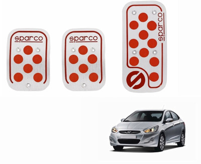 

Sparco Anti Slip 3D Dot Kit Set Of 3 Orange-Hyundai Verna Fluidic Car Pedal