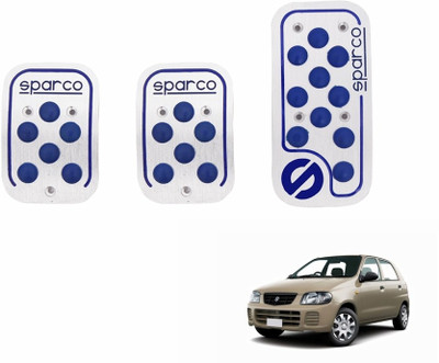 

Sparco Anti Slip 3D Dot Kit Set Of 3-BLUE-Maruti Alto Car Pedal