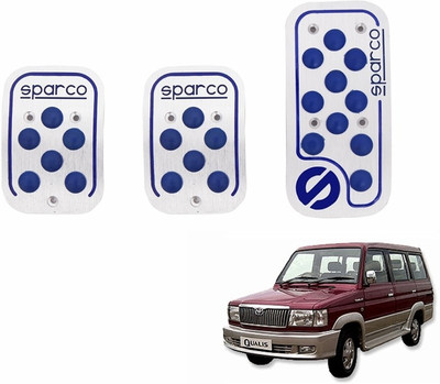 

Sparco Anti Slip 3D Dot Kit Set Of 3-BLUE-Toyota Qualis Car Pedal