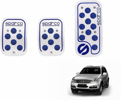 

Sparco Anti Slip 3D Dot Kit Set Of 3-BLUE-Mahindra SsangYong Rexton Car Pedal