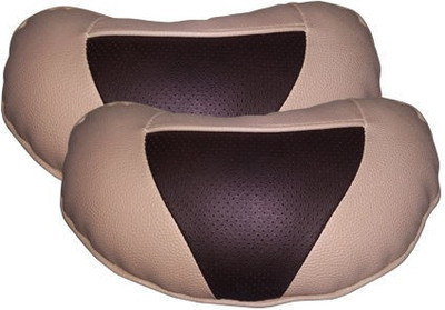 

Kozdiko Beige, Brown Leatherite Car Pillow Cushion for Universal For Car(Rectangular, Pack of 2)