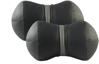

Speedwav Grey Leatherite Car Pillow Cushion for Universal For Car(Contemporary, Pack of 2)
