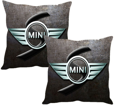 

Sleep Nature's Multicolor Silk Car Pillow Cushion for Mini(Square, Pack of 2)