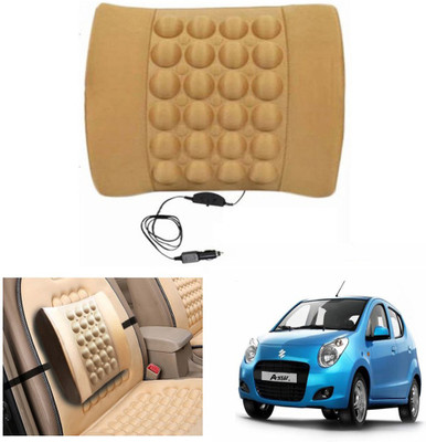 

Capeshoppers Black Nylon Car Pillow Cushion for Maruti Suzuki(Rectangular)