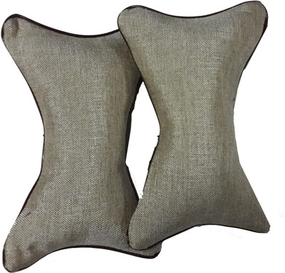 

Retina Leather Car Pillow Cushion for Universal For Car(Rectangular, Pack of 2)