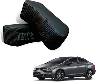 

Kozdiko Black Fabric Car Pillow Cushion for Honda(Rectangular, Pack of 2)
