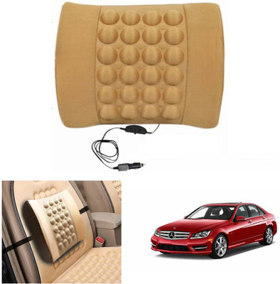 

Capeshoppers Black Nylon Car Pillow Cushion for Mercedes Benz(Rectangular)