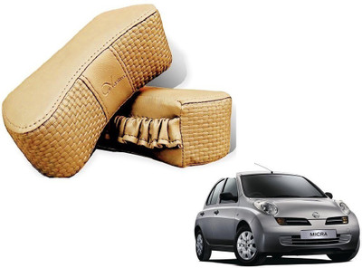 KOZDIKO Beige Sponge Car Pillow Cushion for Nissan(Rectangular)