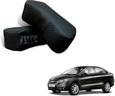 

Kozdiko Black Fabric Car Pillow Cushion for Chevrolet(Rectangular, Pack of 2)