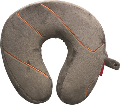 

Cp Bigbasket Grey Fabric Car Pillow Cushion for Universal For Car(Round, Pack of 1)
