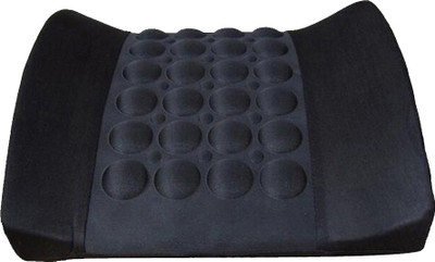 

Capeshoppers Black Nylon Car Pillow Cushion for Mercedes Benz(Rectangular)