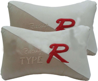 

Speedwav Beige Leatherite Car Pillow Cushion for Universal For Car(Rectangular, Pack of 2)