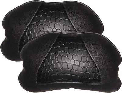 

Kozdiko Black Leatherite Car Pillow Cushion for Universal For Car(Rectangular, Pack of 2)