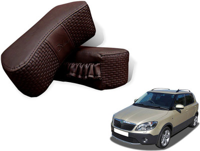 

Kozdiko Brown Sponge Car Pillow Cushion for Skoda(Rectangular)