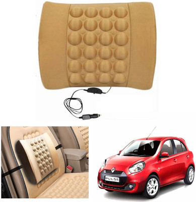 

Capeshoppers Black Nylon Car Pillow Cushion for Renault(Rectangular)