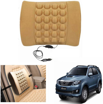 

Capeshoppers Black Nylon Car Pillow Cushion for Toyota(Rectangular)