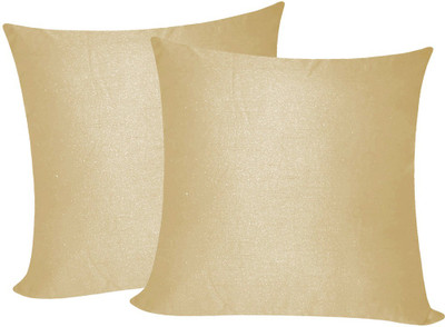 

Zikrak Exim Beige Polyester Car Pillow Cushion for Universal For Car(Square, Pack of 2)