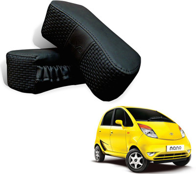 

Kozdiko Black Fabric Car Pillow Cushion for Tata(Rectangular, Pack of 2)