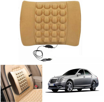 

Capeshoppers Black Nylon Car Pillow Cushion for Mercedes Benz(Rectangular)